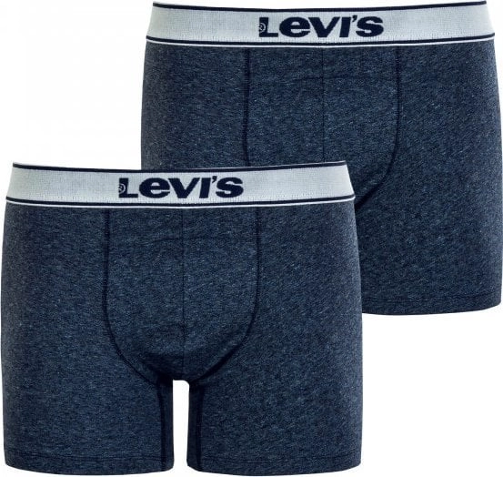 Levi`s 2X Bokserki Vintage Heather Granatowe